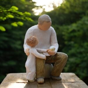 WTU8025 | Willow Tree met mini urn