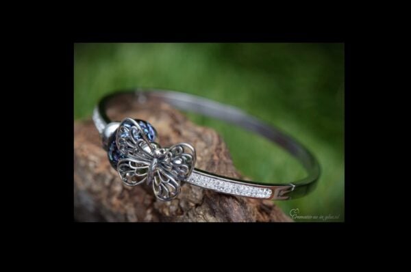 DSA3006 | Gedenk dames armband met crematie-as - Imagen 5